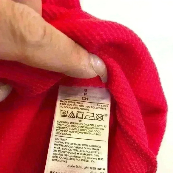 🌈 6/$60, NWT, Old Navy Thermal, Xmas Theme, Red, Small - Picture 5 of 5